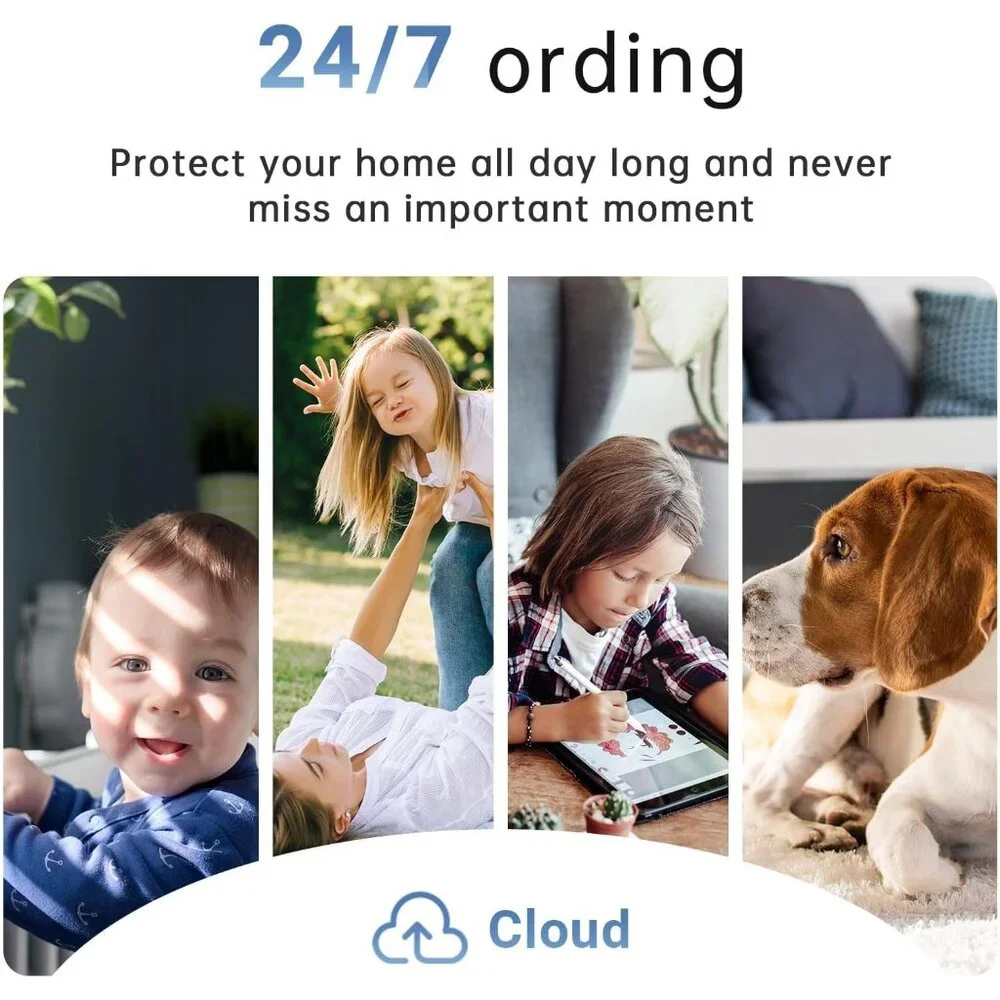 2K Light Bulb Security Camera Outdoor 2 Pack 5G/2.4GHz Wireless Motion Detection